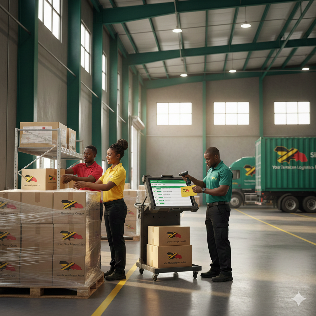 Package shipping with tracking