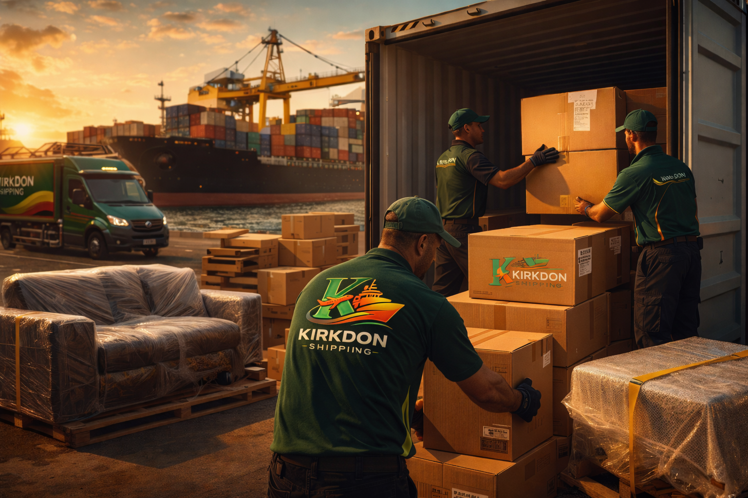 Business shipments to Jamaica