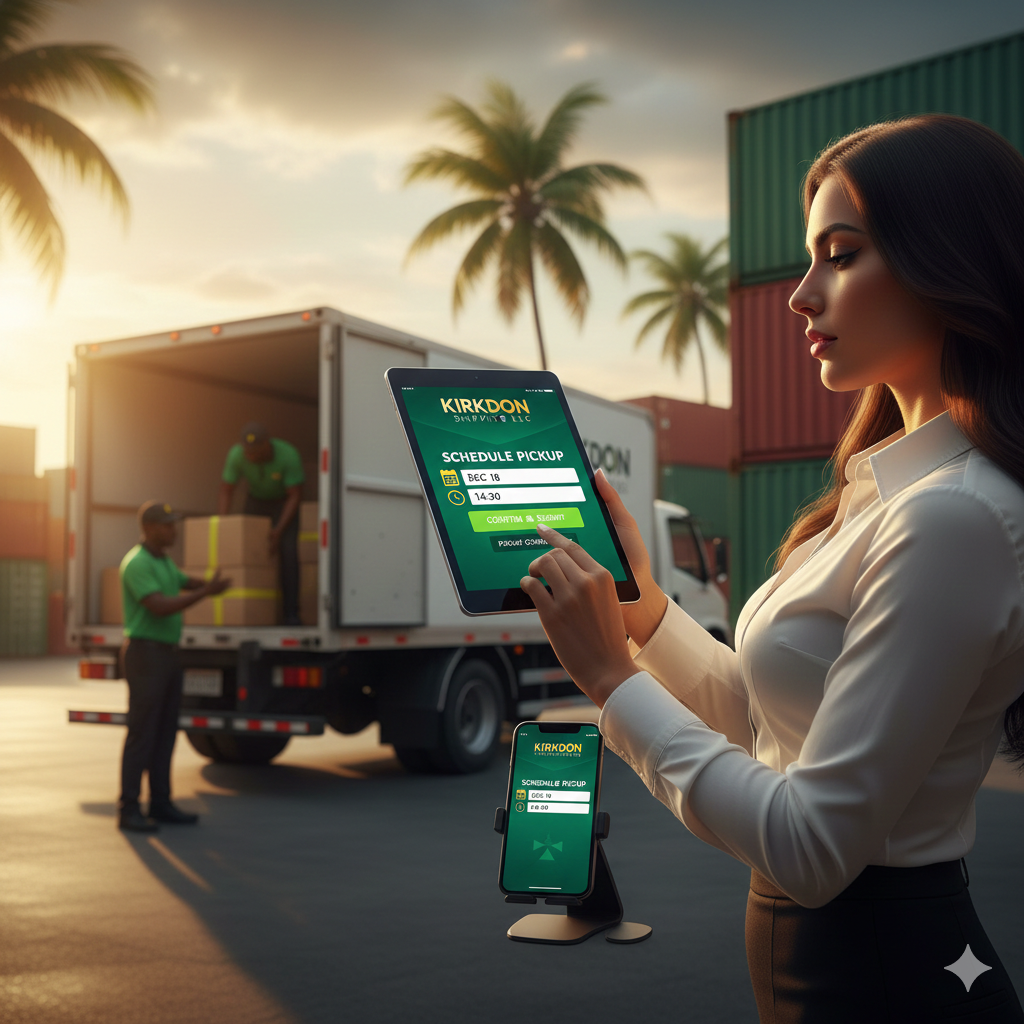 Request pickup scheduling