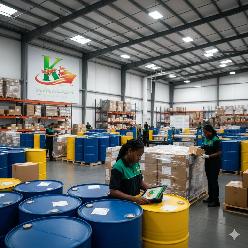 Container consolidation and shipping