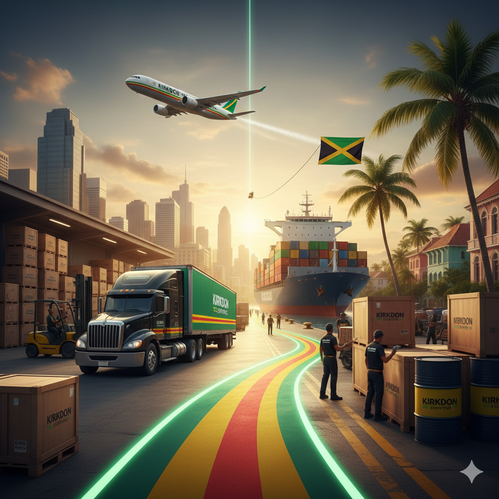 USA to Jamaica shipping